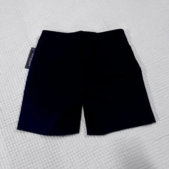 Nautical Navy Blue Pull Up Shorts, Sz M, NWT - Picture 3 of 7